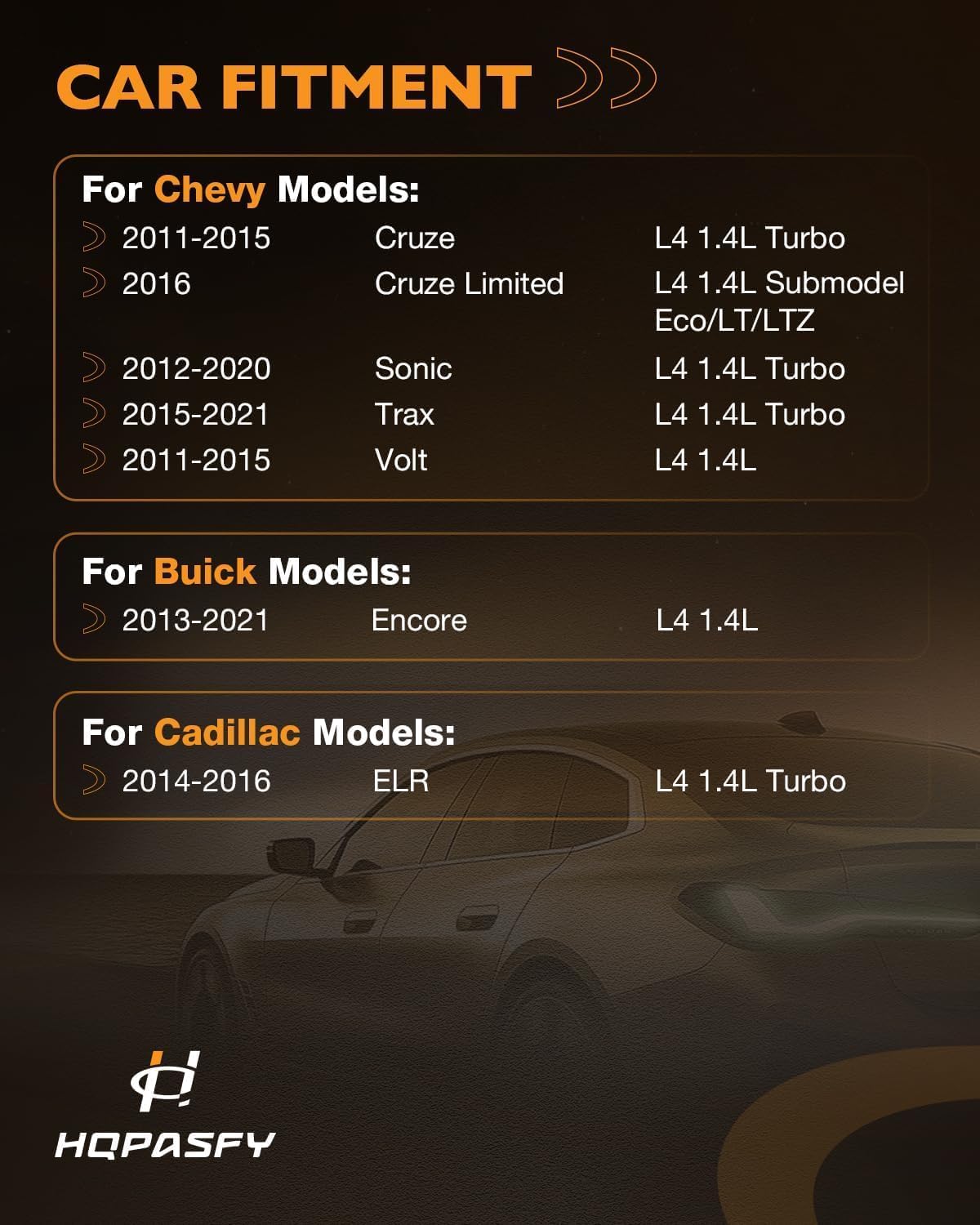 UF669 Ignition Coil Pack Compatible with Chevy Cruze/Limited Sonic Trax Volt 1.4L, Ignition Coil Compatible with Buick Encore, Cadillac ELR 1.4L, Replace# GN10401 D521C