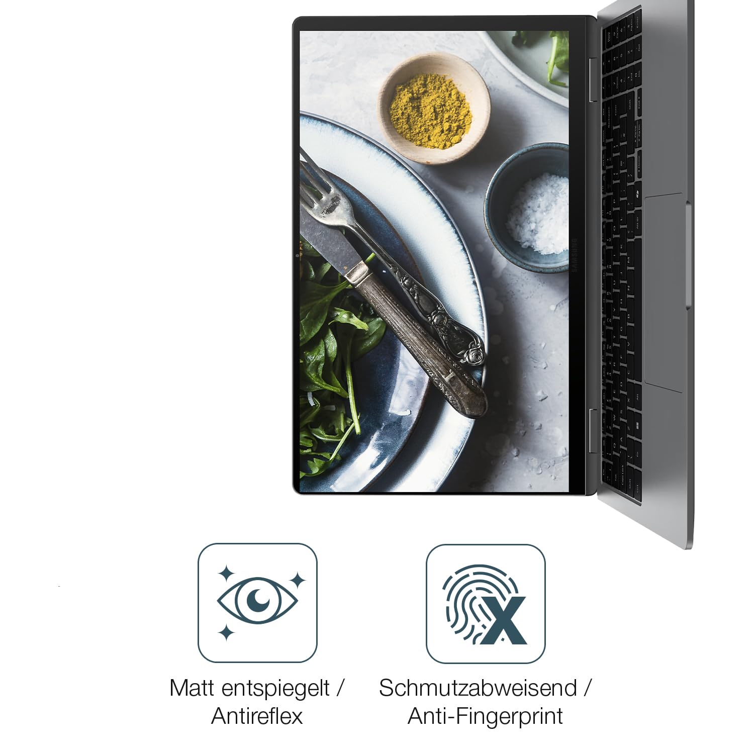 dipos 2x Film protection écran mat pour Samsung Galaxy Book5 Pro 16 Zoll
