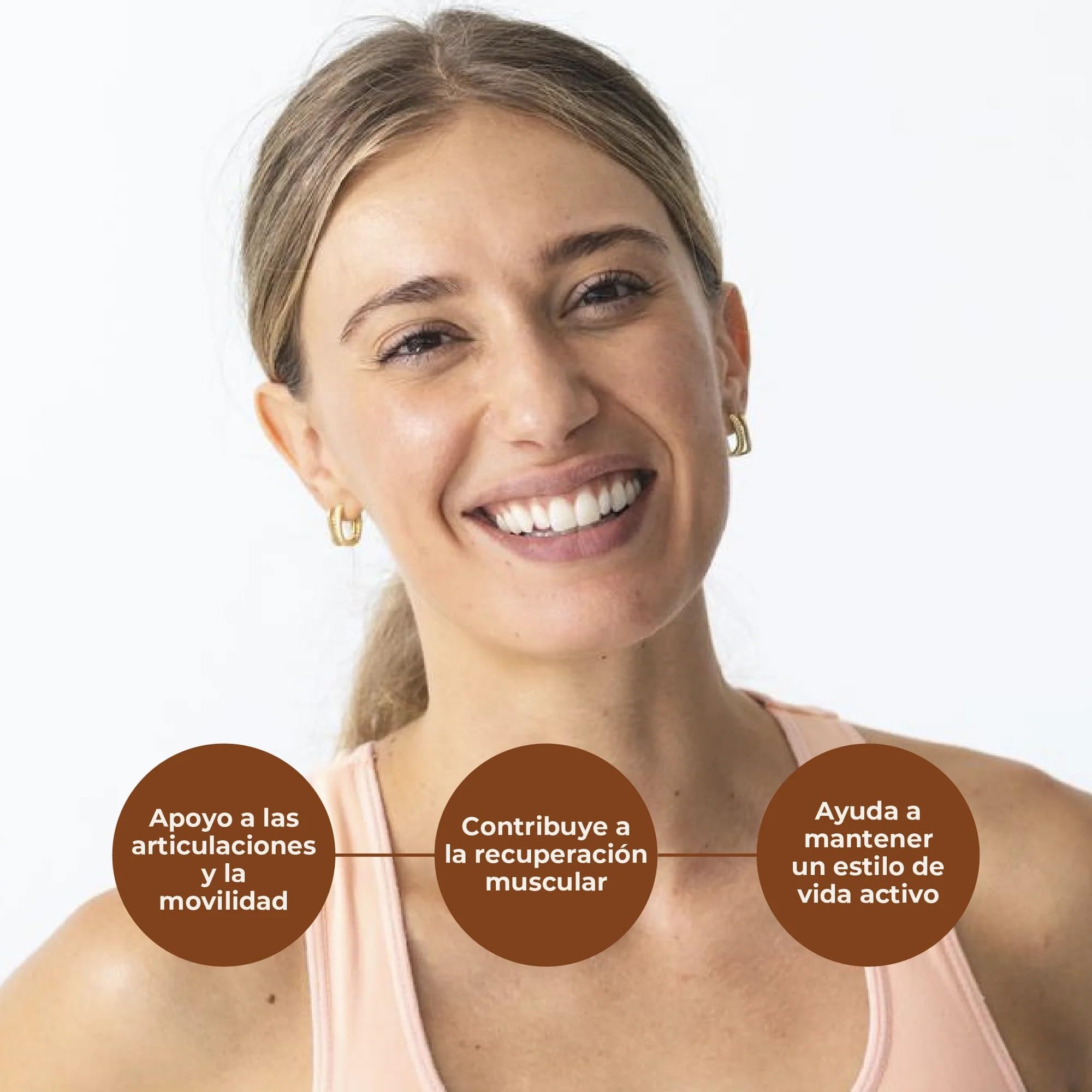GOLD COLLAGEN® Active - Colágeno Marino Hidrolizado, Complemento Líquido Piel, Crecimiento Cabello y Articulaciones con Vitamina C y E, Glucosamina Condroitina, Colágeno y Ácido Hialurónico, 30x50 ml