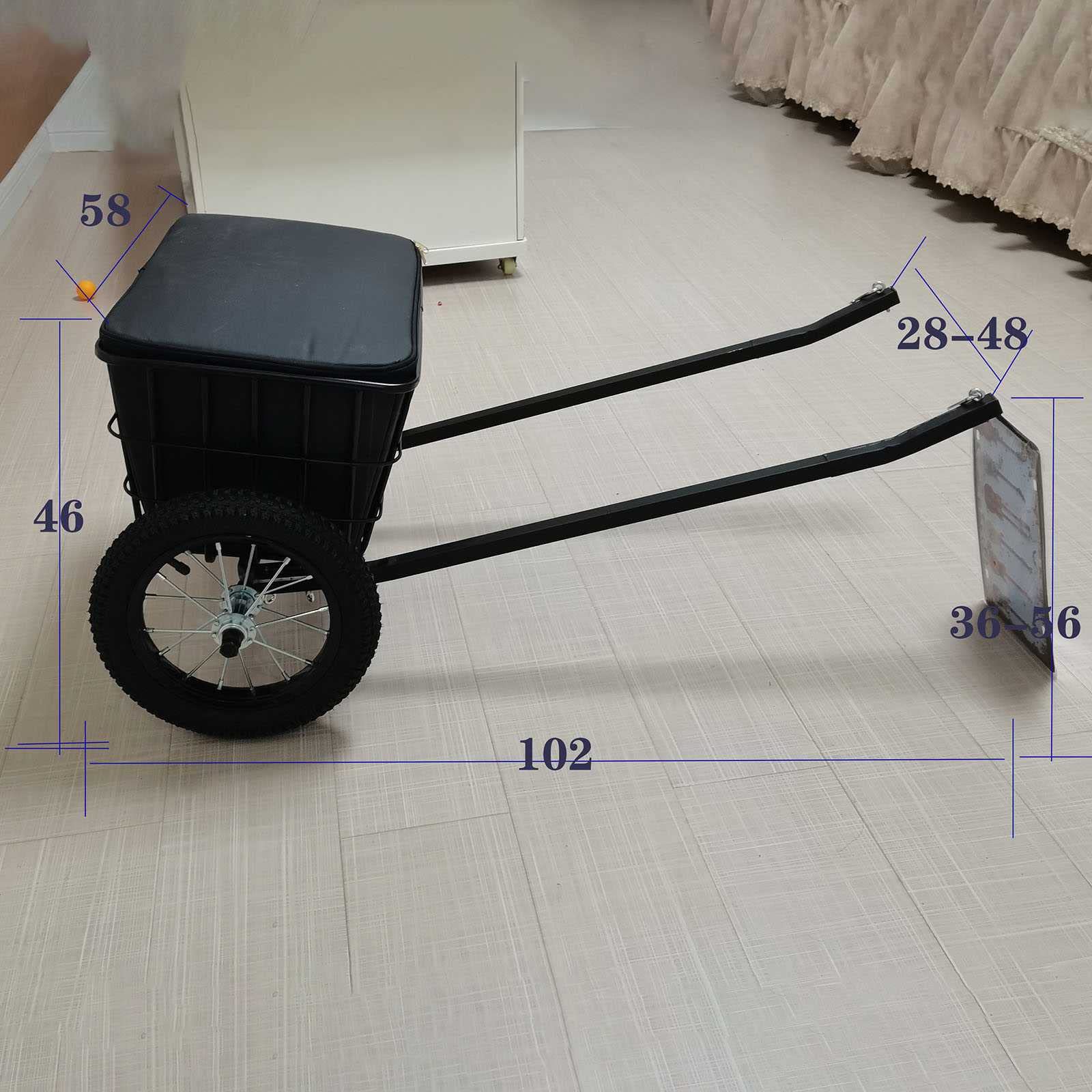 Amazon.co.jp: 商品を引っ張る犬の二輪車、商品を引っ張るための大型