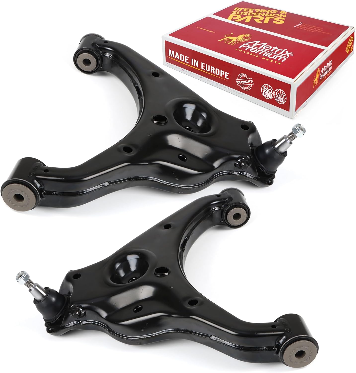 Metrix Premium Chassis Parts Front Left & Right Lower Control Arm and Ball Joint Assembly Kit