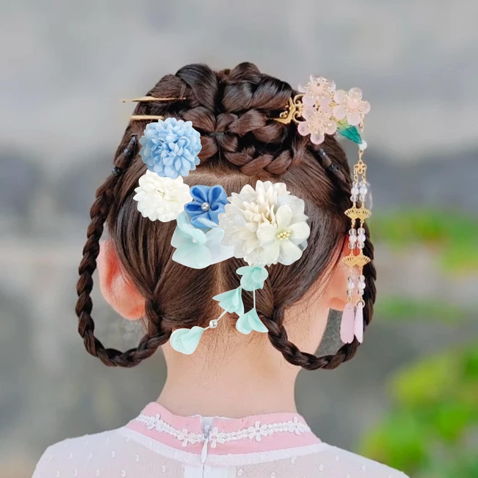 D【新品】浴衣 髪飾り D【新品】浴衣 髪飾り