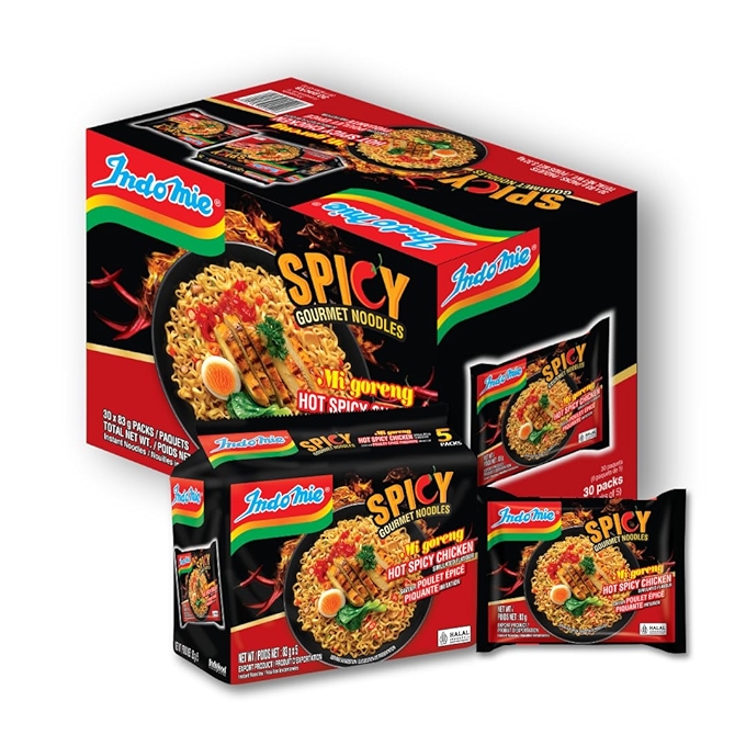 印尼快熟面 辣味鸡肉口味