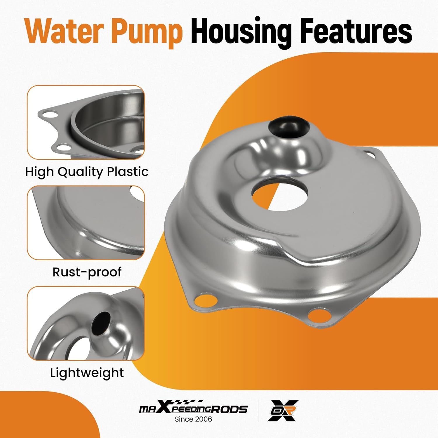 maXpeedingrods 99157T2 Water Pump Impeller Repair Kit for Mercury Mariner Bigfoot 9.9 15 18 20 25, 2 &4 Stroke motor Replacement 46-99157T2 85098A2