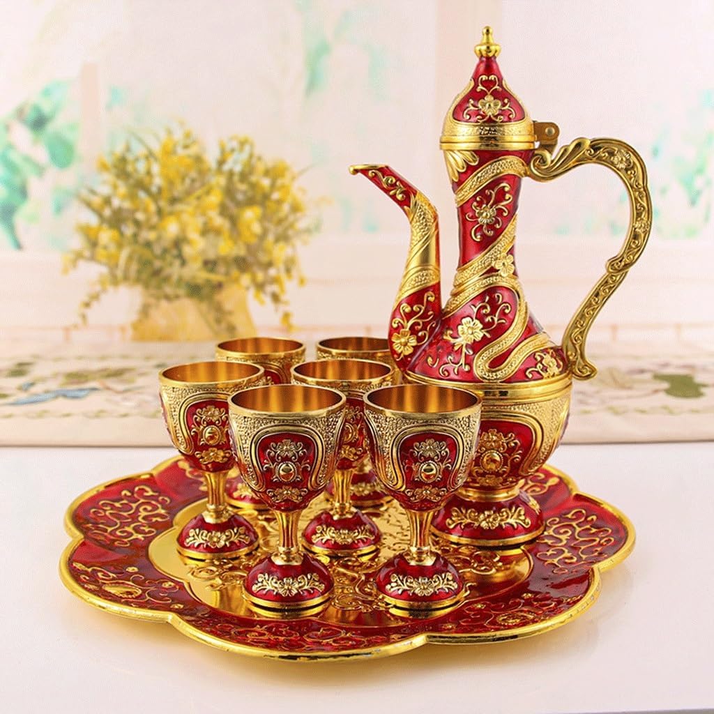 Wine Set Home Creative White Wine Cup Wine Lord Wedding Wine Distributor Old Wine Pot Gift