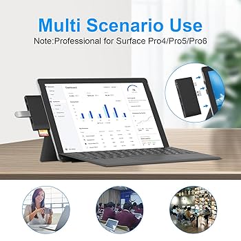 タブレット Microsoft - Surface Pro5 Core i5,8G,256G + Dock Amazon.com: Surface Pro Docking Station Microsoft - 1 Year