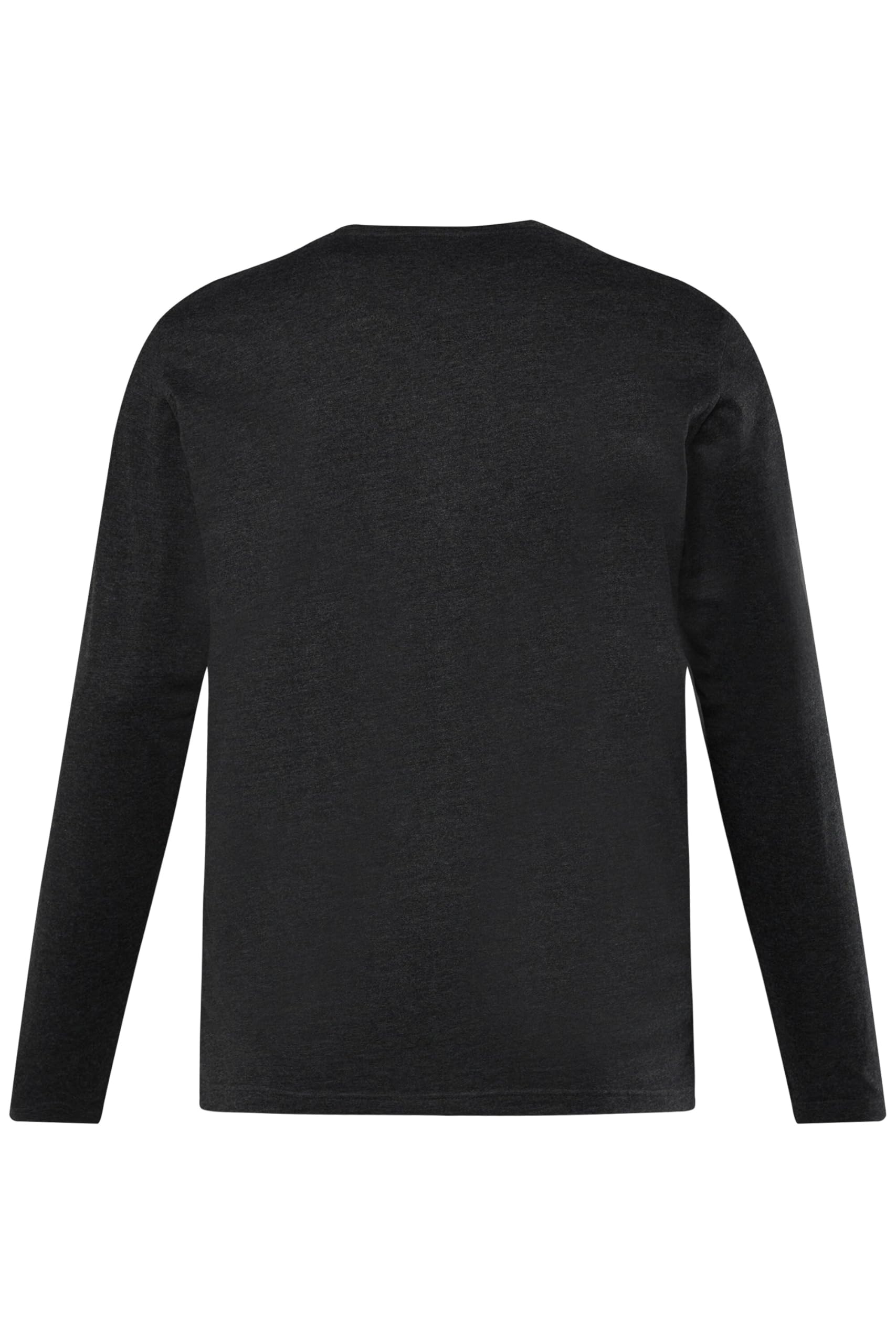 Men Plus Hommes Grandes Tailles L-8XL Henley, Manches Longues et col Rond, Collection Basic 836383