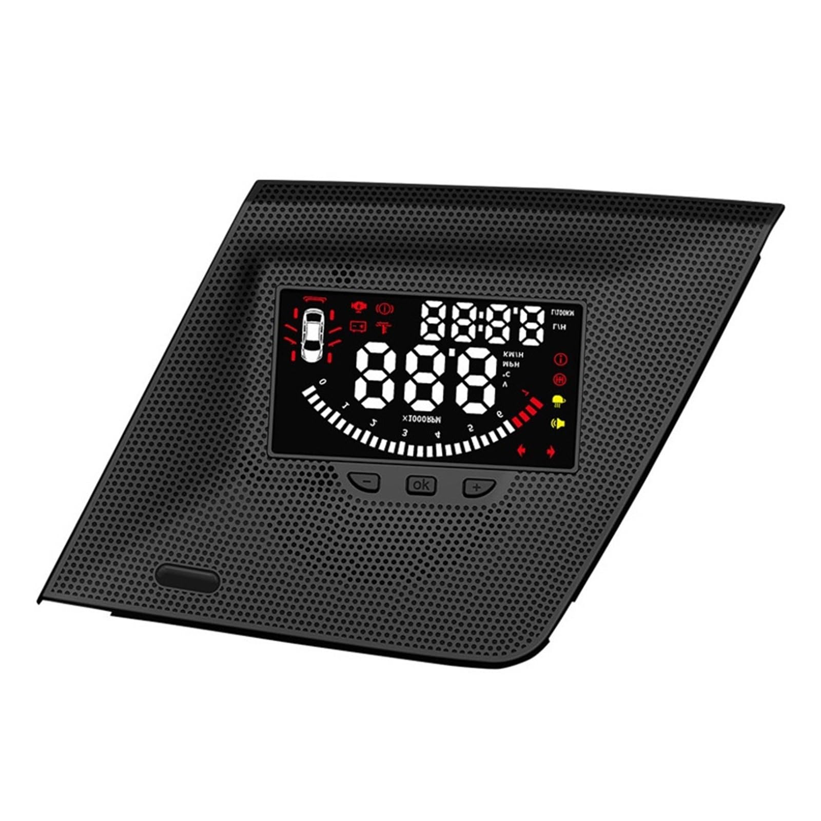 Detector De Consumo De Combustible De Kilometraje De Pantalla De Proyector HUD Con Pantalla Frontal De Coche