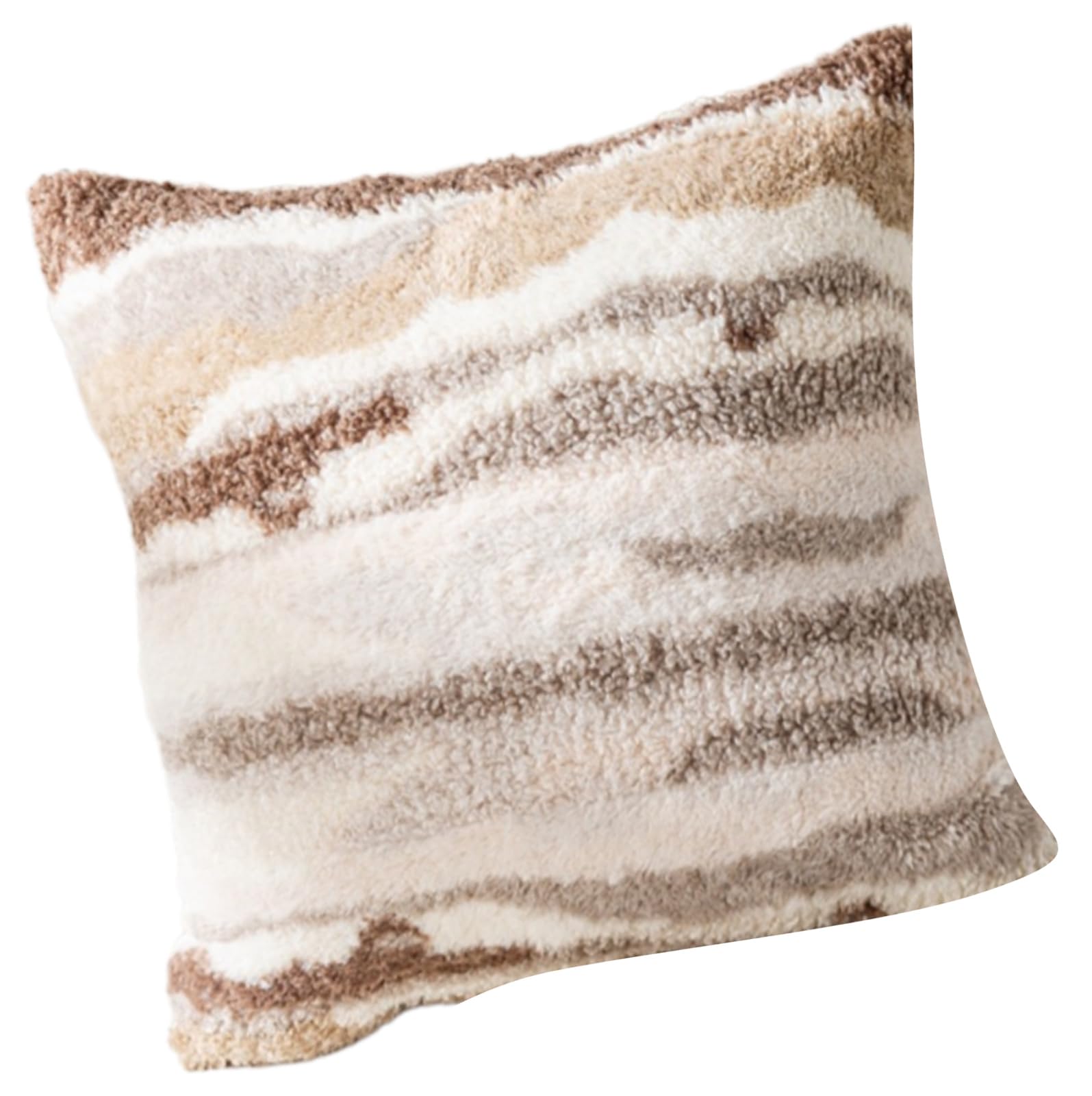YROHGKPN Cushion Slipcover Cotton and Plush Throw Pillow Case for Bed Couch Sofa Home Decoration Accent 17.2x17.2Inch Cushion Covers