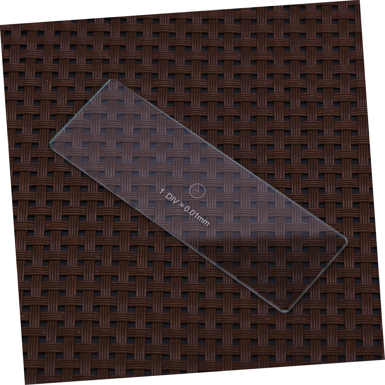 ABOOFAN Precision Calibration Slide for Microscope Mm Stage Micrometer Microscope Accessory