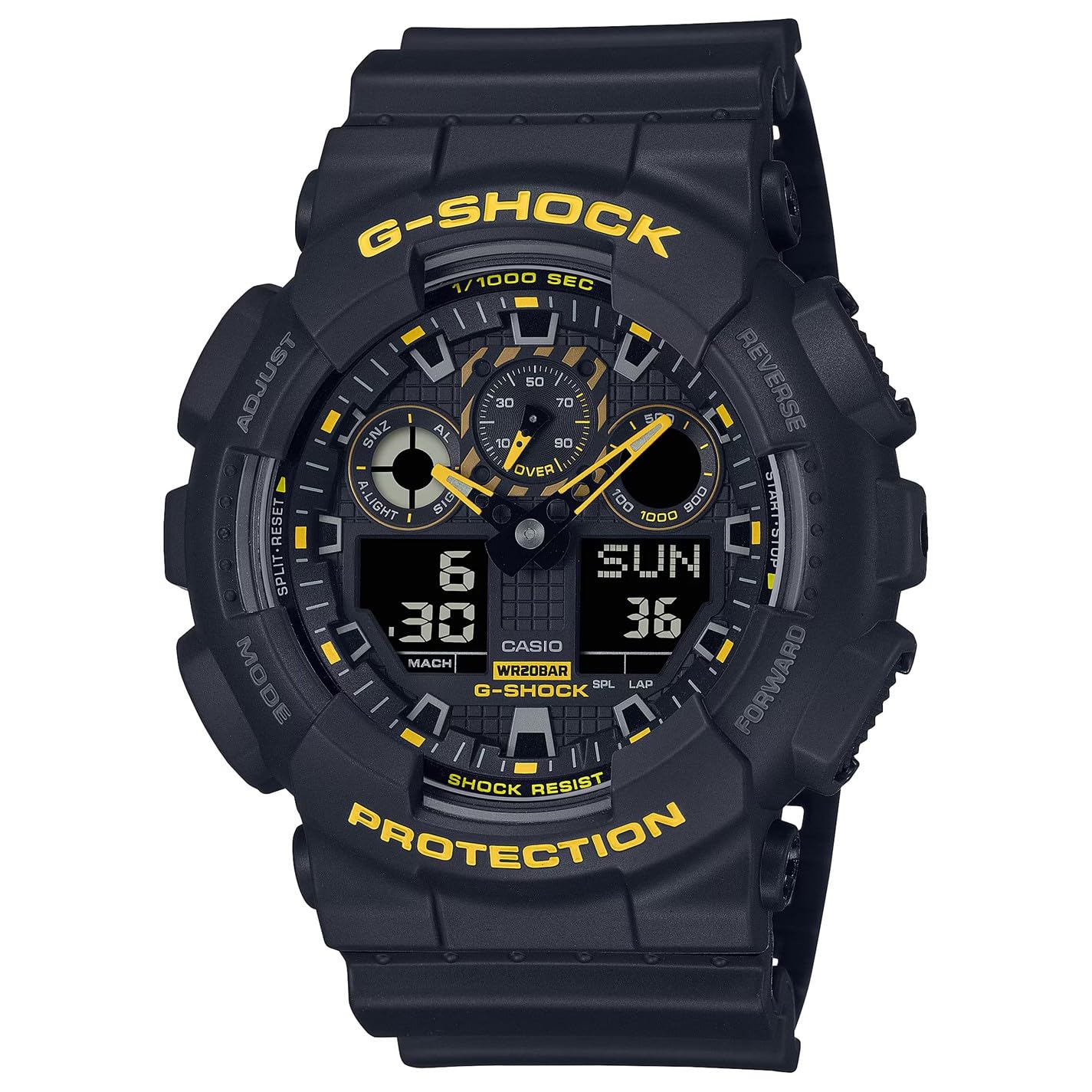 Casio Unisex Black G Shock 100Cy 1Aer Watch
