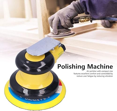 Miniatura 2 de Garosa Pulidora neumática Amoladora angular de aire Lijadora de aire Lijadora de aire de 10000 RPM Rectificadora para madera Metal Fibra de vidrio