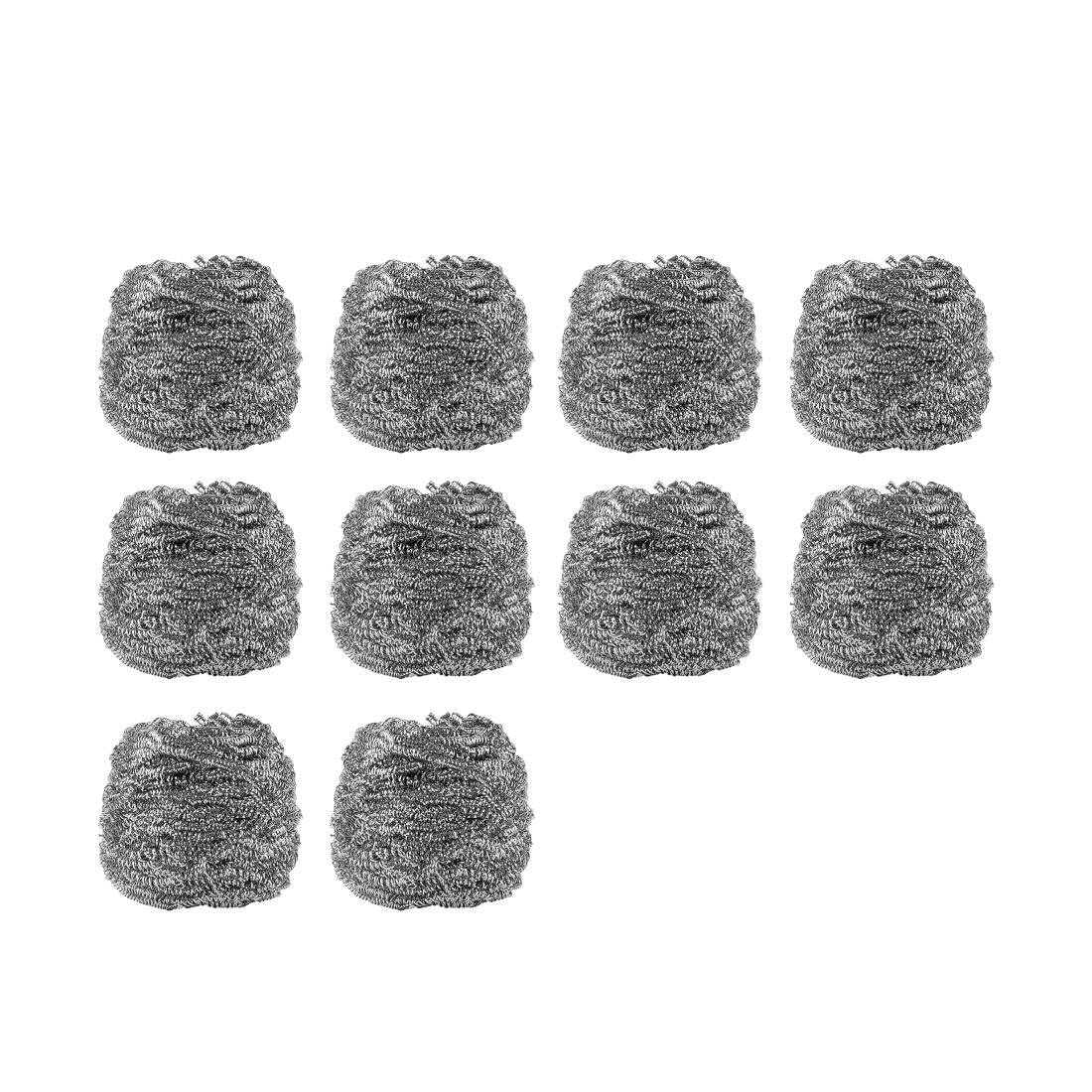 Jantex Estropajo de Acero Inoxidable, Paquete de 10