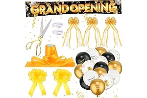 Grand Opening Ribbon Cutting Ceremony Decorations Kit