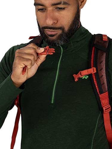 Miniatura 11 de Osprey Talon Pro 20L Mochila de senderismo para hombre con cinturón de cadera, forro plateado