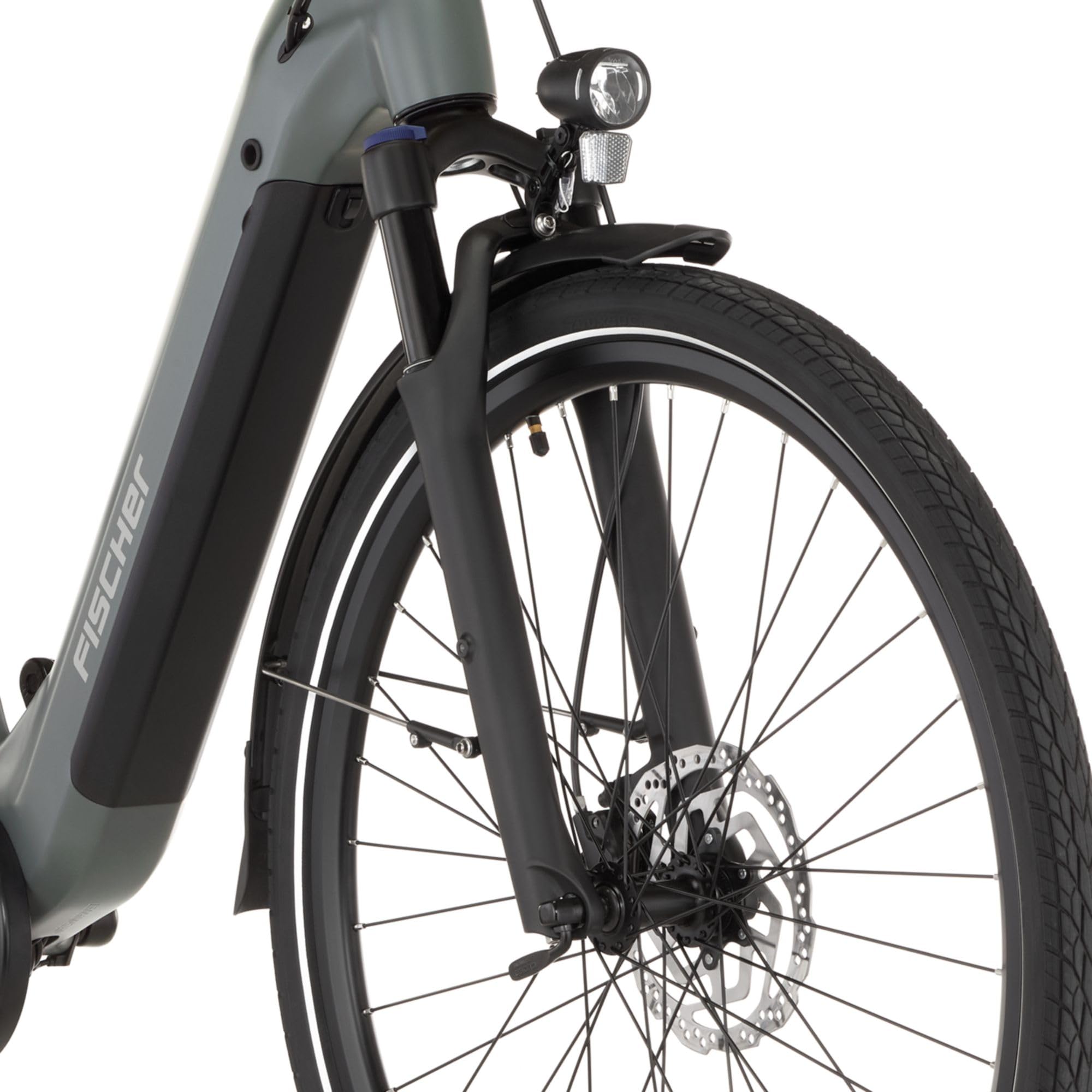 FISCHR E-Bike CITA Move 01 Elektrofahrrad für Damen und Herren, RH 48cm, Heckmotor 50Nm, 36V Akku, Wave-Rahmen