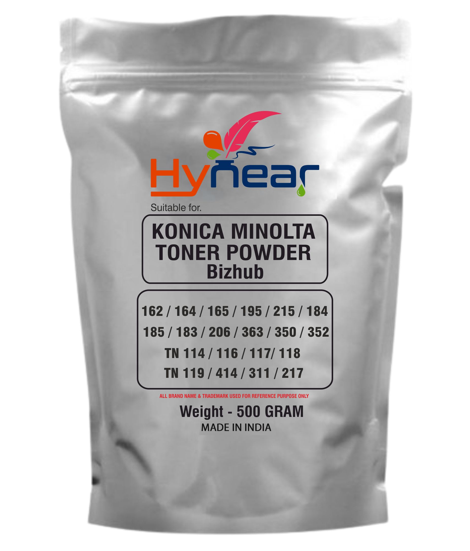 Hynear Ultra Dark Black Toner Powder Suitable for KONICA MINOLTA