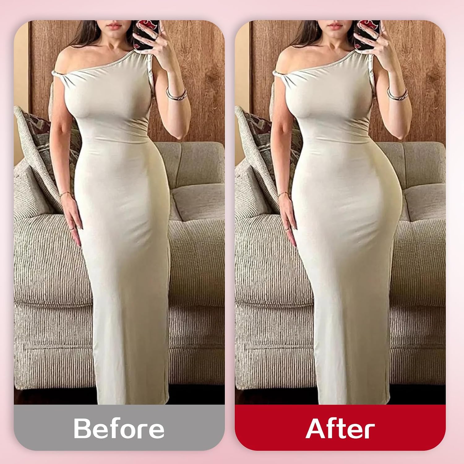 Silicone Butt and Hip Enhancer Shapewear for Crossdressers, Butt Lifting Underwear for Drag Queen