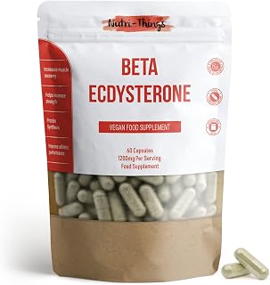 Beta Ecdysterone Capsules | Enhances Muscle Growth & Recovery | 60 Capsules Per Pack