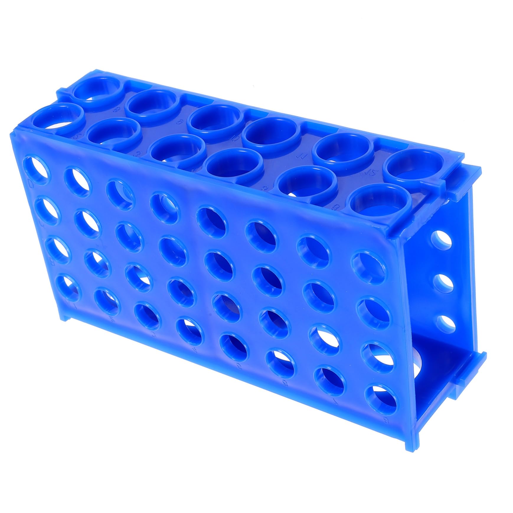 Mobestech 5pezzi Porta Provette Da Laboratorio Multiuso Supporto Per Provette e Tubo Di Campionamento Struttura Compatta e Facile Da Pulire Organizzatore Per Esperimenti Biologia e Chimica