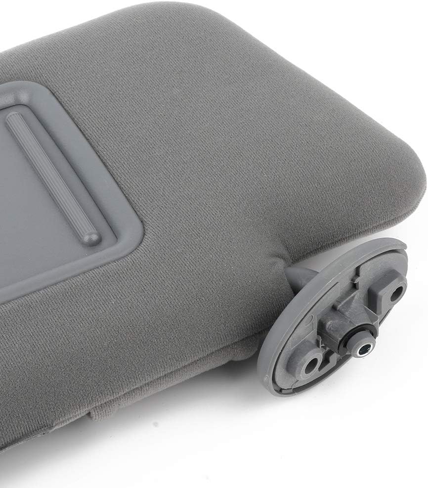 OCPTY Left & Right Sides Gray Sun Visor Without Sunroof Fit for 2005 2006 2007 2008 2009 2010 2011 for Toyota for Tacoma