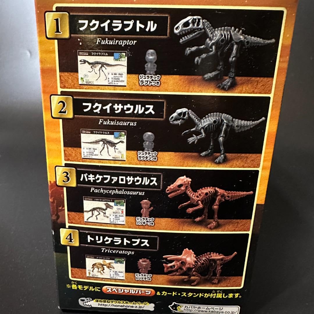 ほねほねザウルス　福井県立恐竜博物館　コンプリートセット　未開封　未組立　カバヤ Amazon.co.jp: ほねほねザウルス 福井県立恐竜博物館 コンプリート