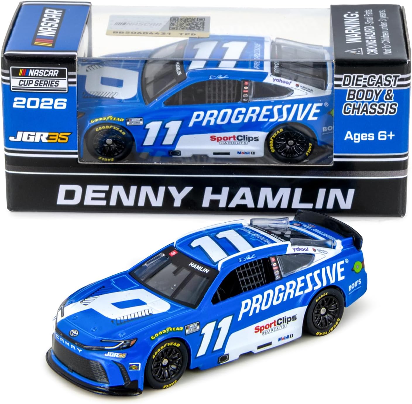 Denny Hamlin 2026 Progressive Diecast Car 1:64 Scale