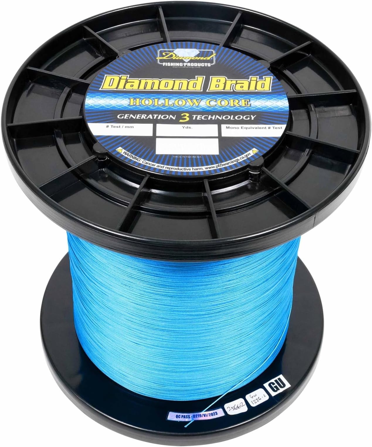Diamond Braid Gen III Hollow Core (Multi Sizes, 3 Colors)
