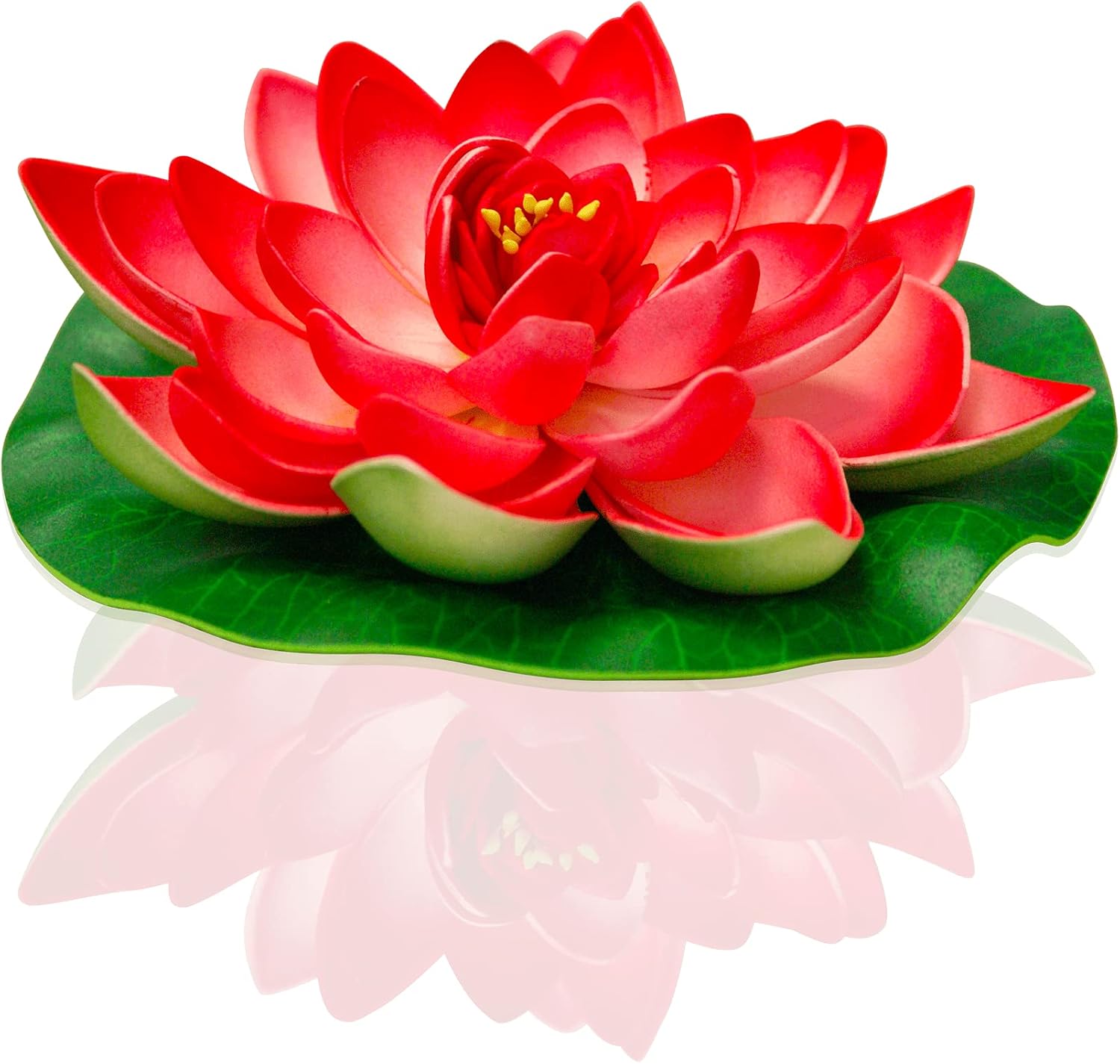 Super Idee Petit Kit De Décoration De Jardin Grenouille Sur Pneus - Avec 6 Boules De Natation Et 2 Fleurs De Lotus Flottantes - Décoration De Jardin