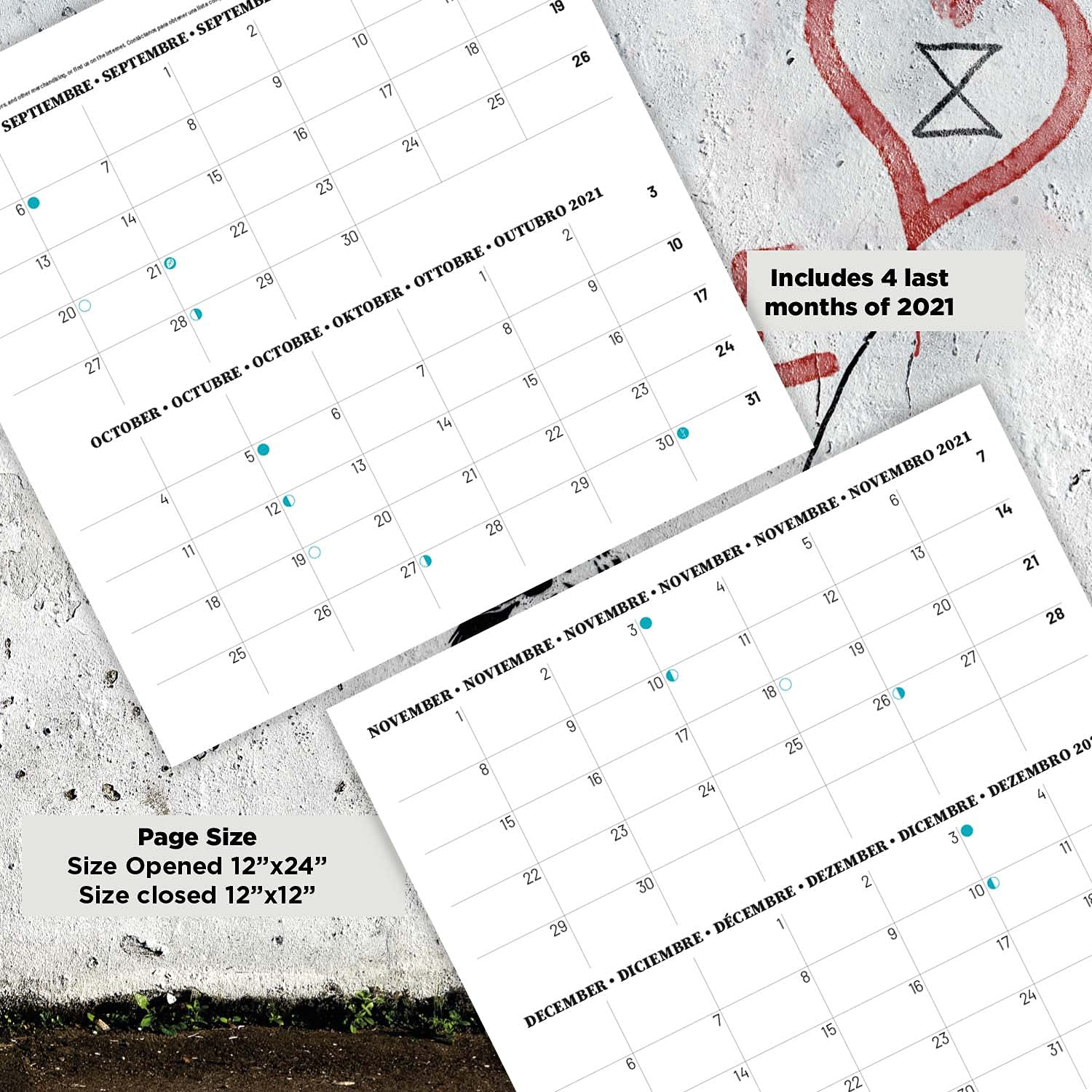 Official Brandalised 2022 Wall Calendar, 2022 Calendar, 12" x 12