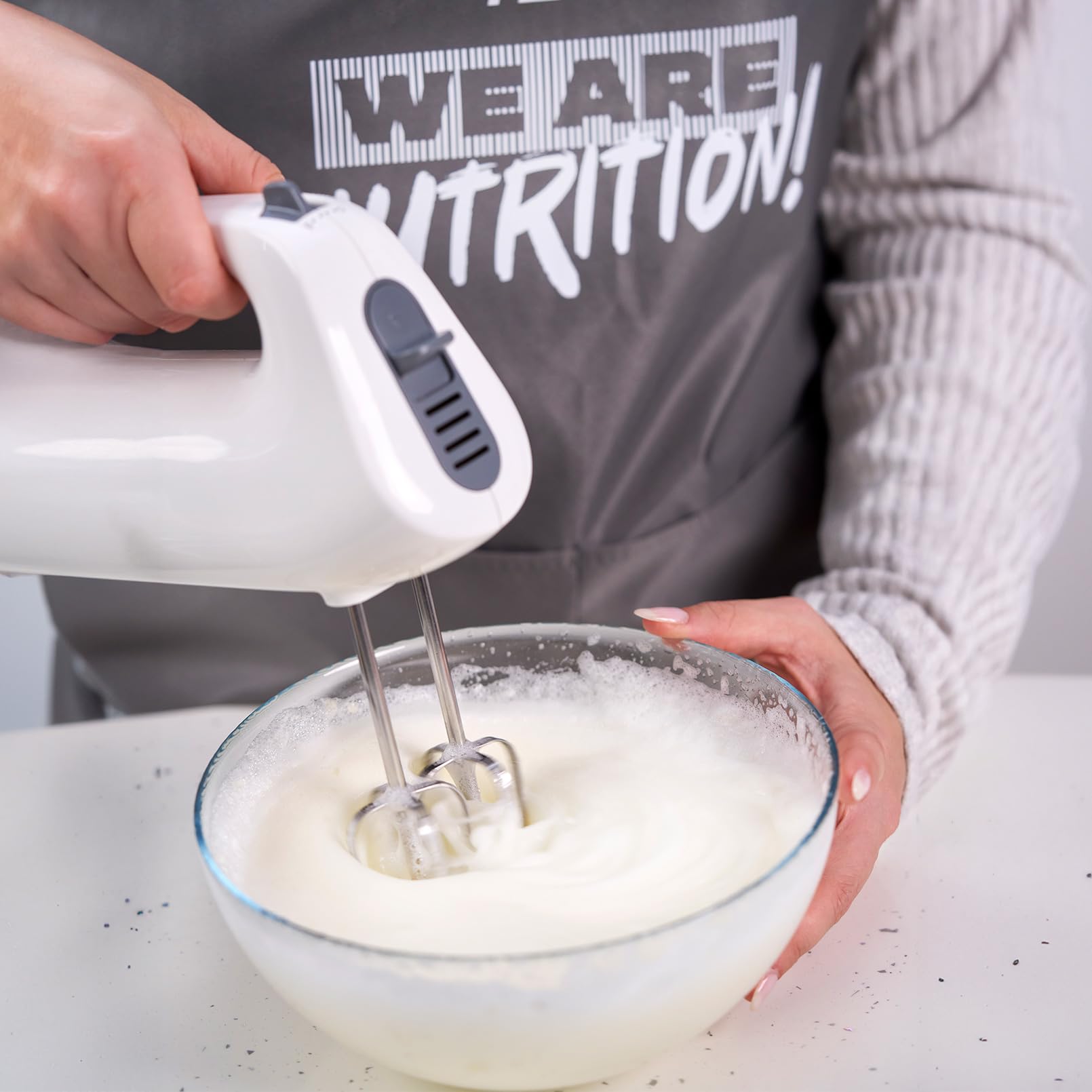 Clara de Huevo en Polvo de HSN Foods, 100% Proteína Natural sin Grasas, sin Colesterol, Sin Gluten, Sin Lactosa, Sin Sabor, 2000 gr