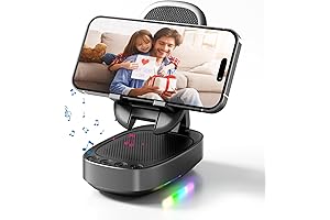 Sound Gifts: Cell Phone Stand with Wireless Bluetooth Speaker for Men