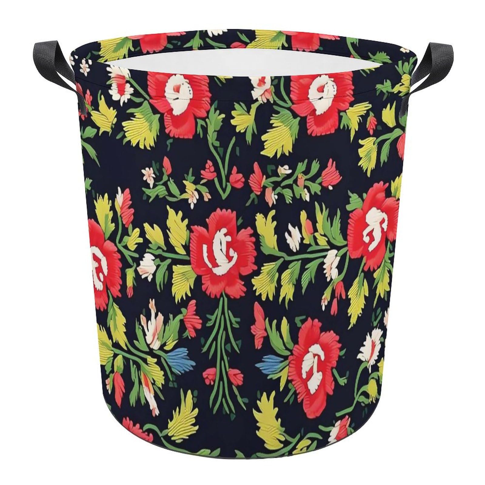 Grand panier à linge pour salle de bain rose pliable anti humidité et esthétique
