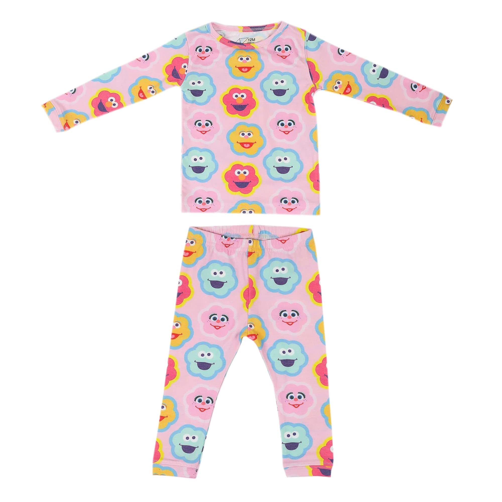 Copper Pearl Two Piece Long Sleeve Toddler Pajamas PJ Sets for Boys and Girls - Adorable Pattern Pajamas, Breathable Fabric to Keep Cool While