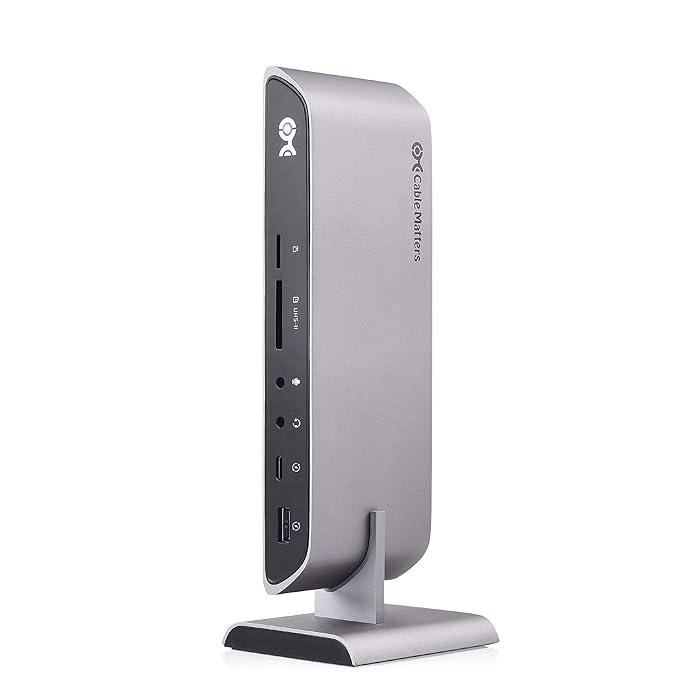 Buy Cable Matters Dual Monitor USB C Dock (USB C Docking Station) for