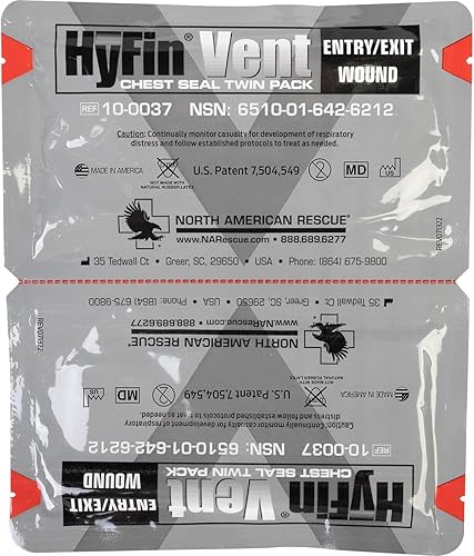 Miniatura 2 de Rescate de América del Norte hyfin ventilación Pecho sello 1 1