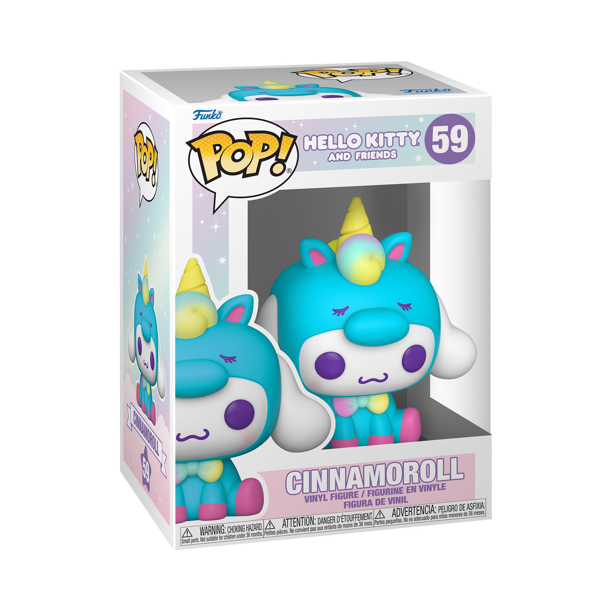 Funko POP Hello Kitty Cinnamoroll Unicorn Figure 59