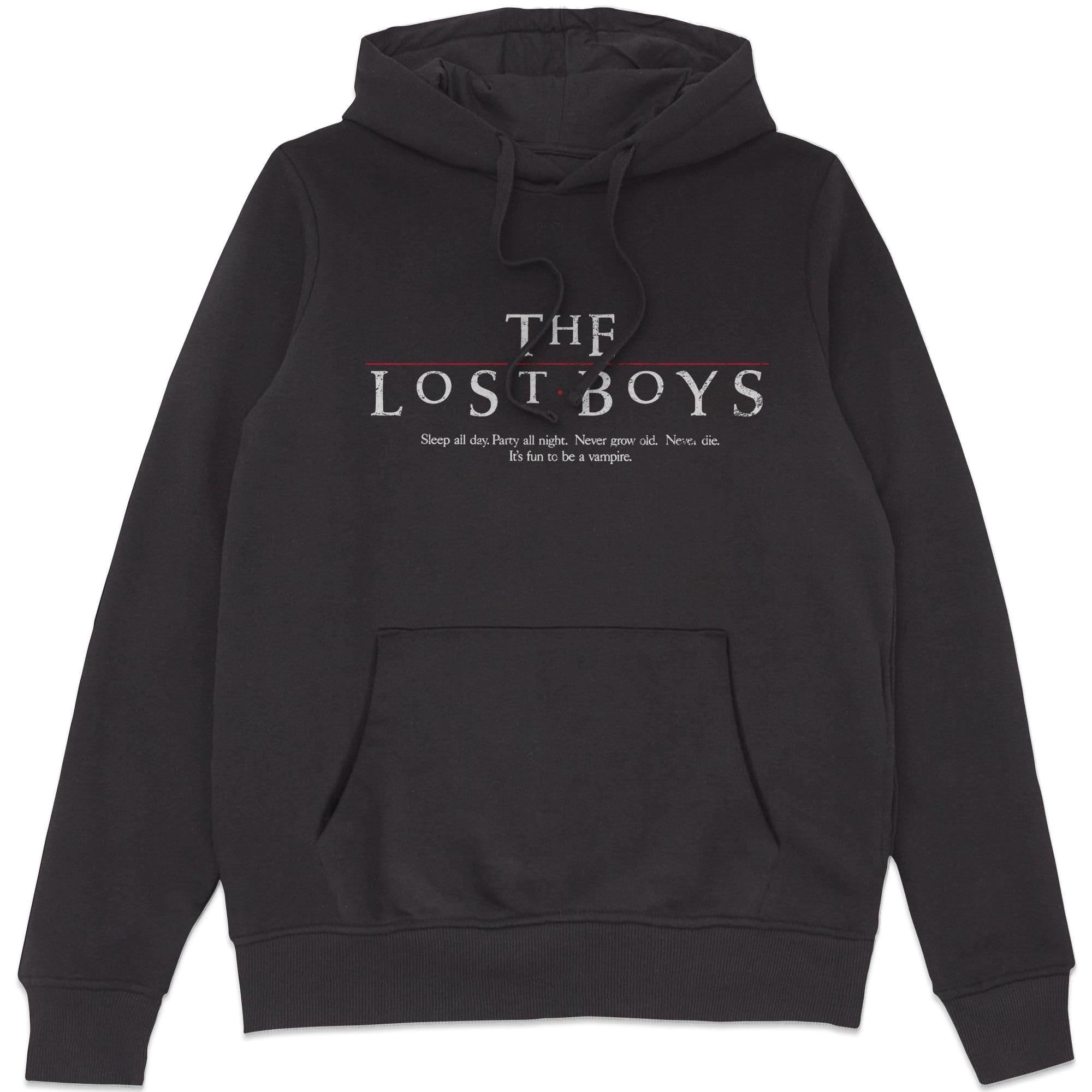The Lost Boys Retro Poster Hoodie - Black - L