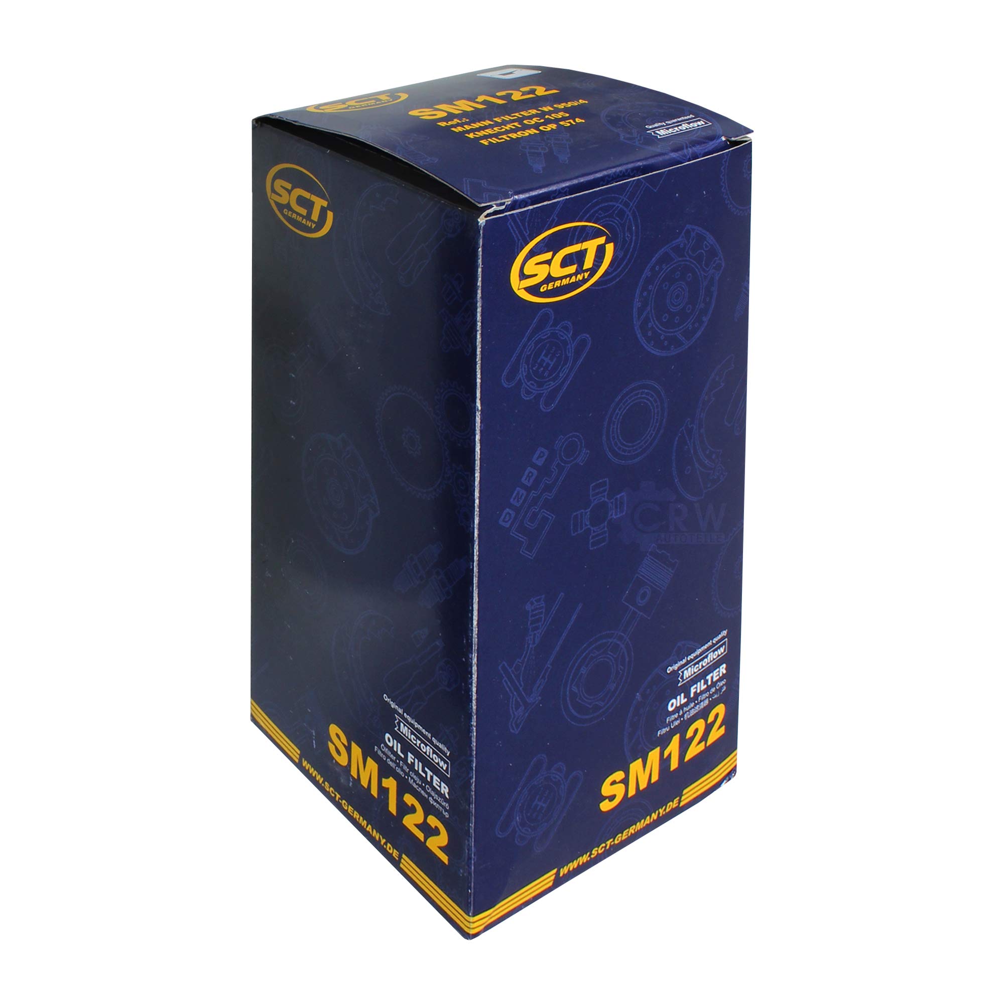 Juego de filtros de inspección 8 litros de aceite de motor de marcha suave 10W-40 SCT Germany