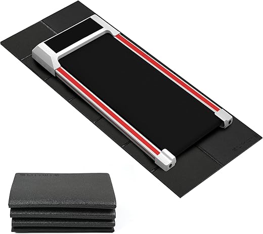 GUMWIG Esteira Dobrável Para Caminhada, Pisos De Concreto E Carpete, Equipamento Ginástica Doméstica, Tapete Bicicleta Ergométrica, Remador...