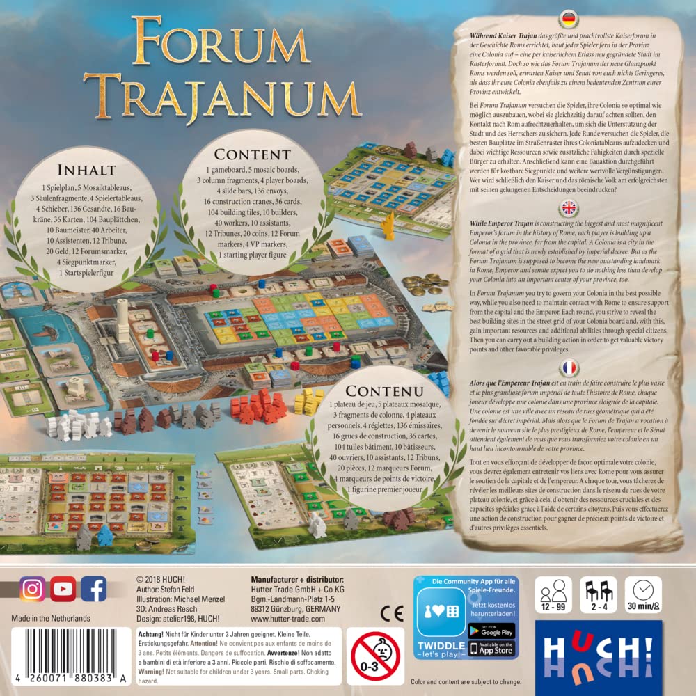 Huch & Friends Trajanum 880383 - Trajano Multicolor