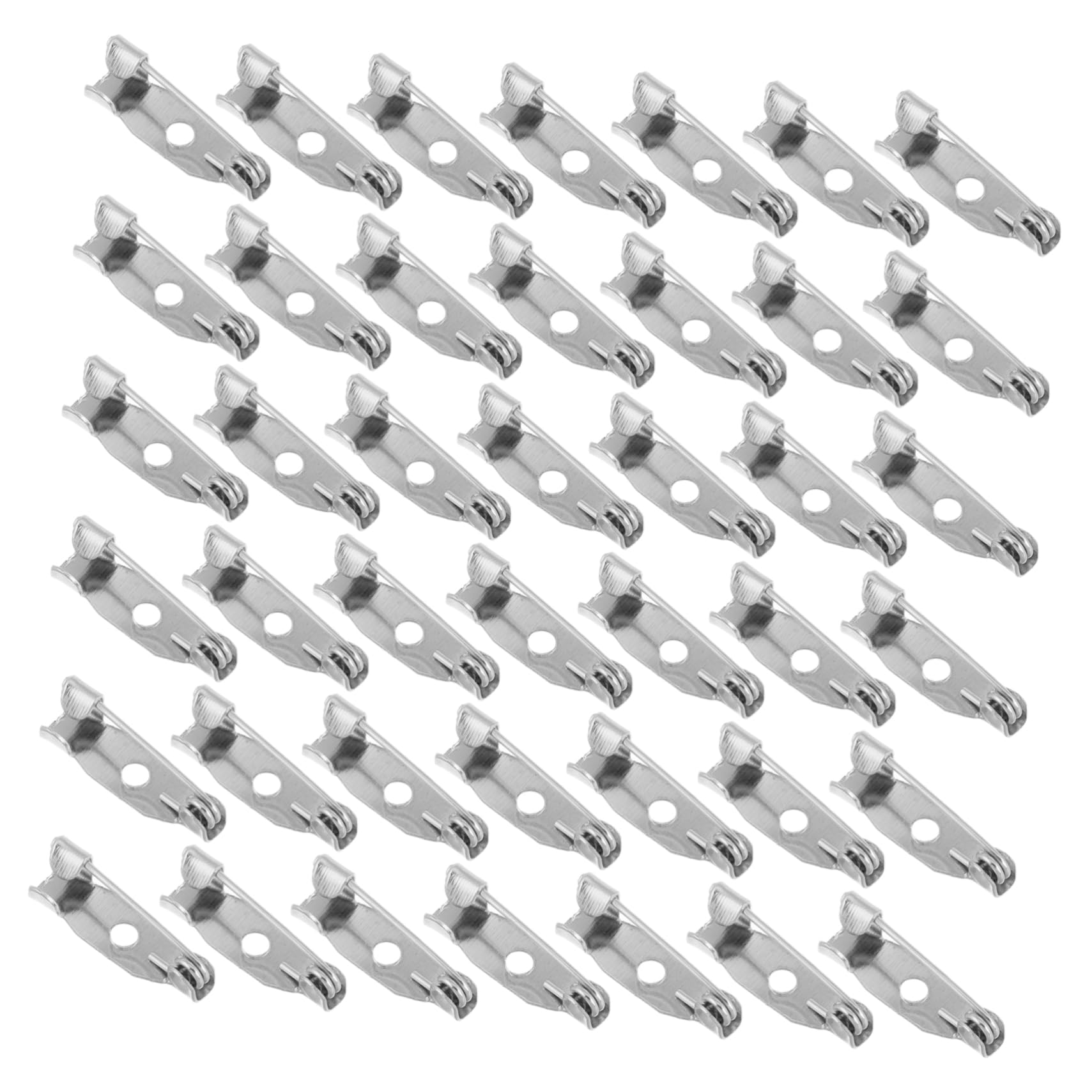 KALLORY Versatile Lapel Pins 200pcs Safety Pin Brooch Clasp Brooch Fashionable Design for Occasion