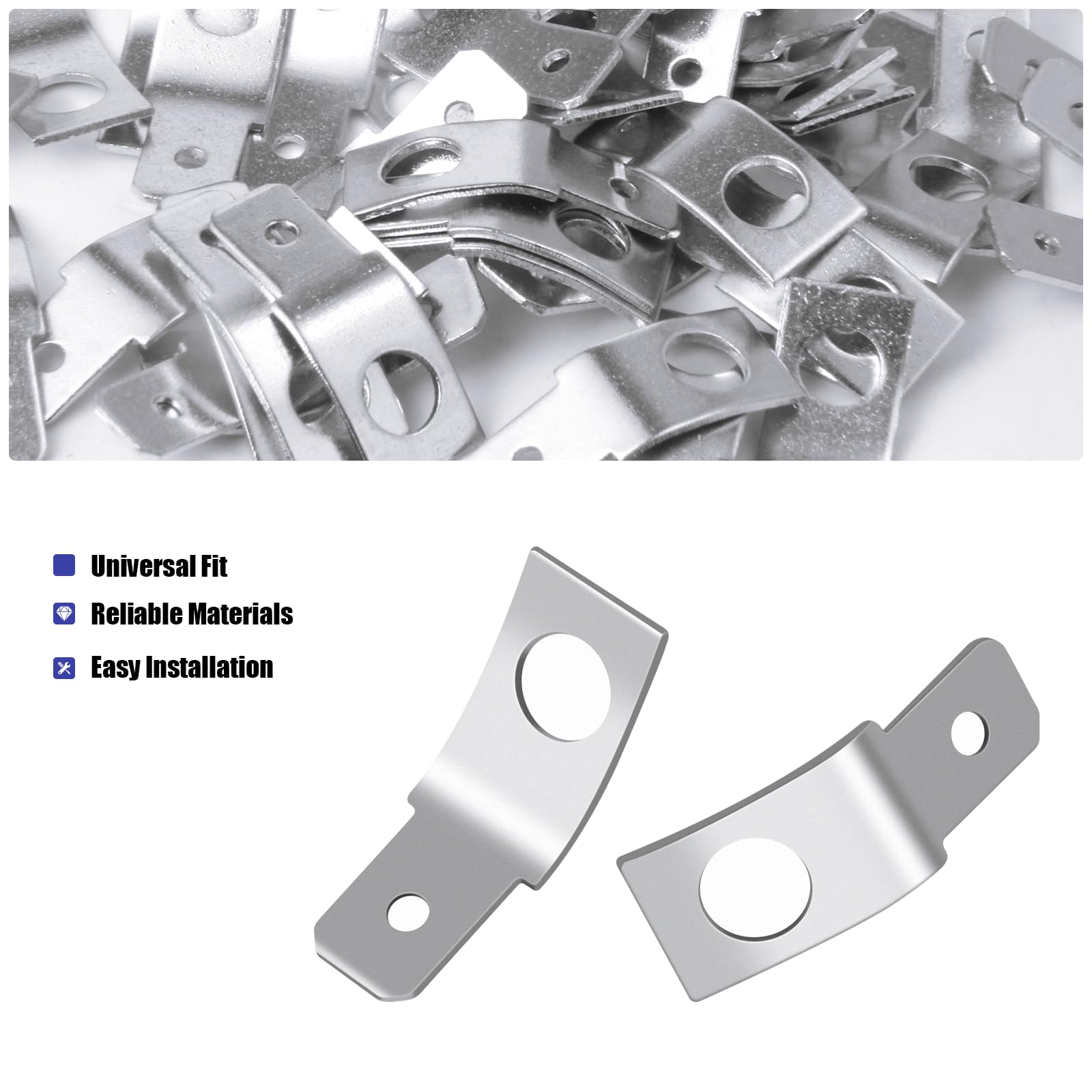 50 Pcs Quick Disconnect Connectors 1 4 Male Tab Non