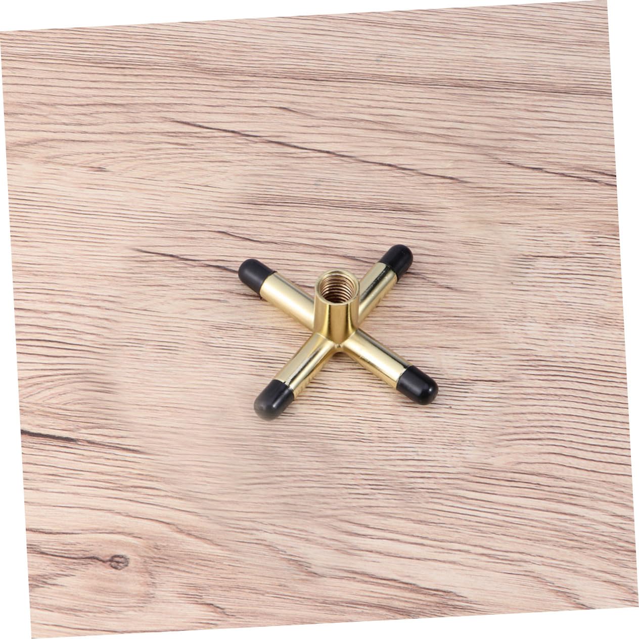 Gogogmee Snooker Billiards Cue Rack Bridge Head Holders Durable Pool Cue Stick Holder Easy to Use Accessory for Pool Table for Amateurs and Professionals