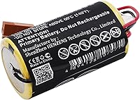 Vista 3 de Batería de repuesto para compatible con A02B-0120-K106 A20B-0130-K106 BR-CCF1TH A98L-0031-0007 BR-C BR26500 (5000mAh)