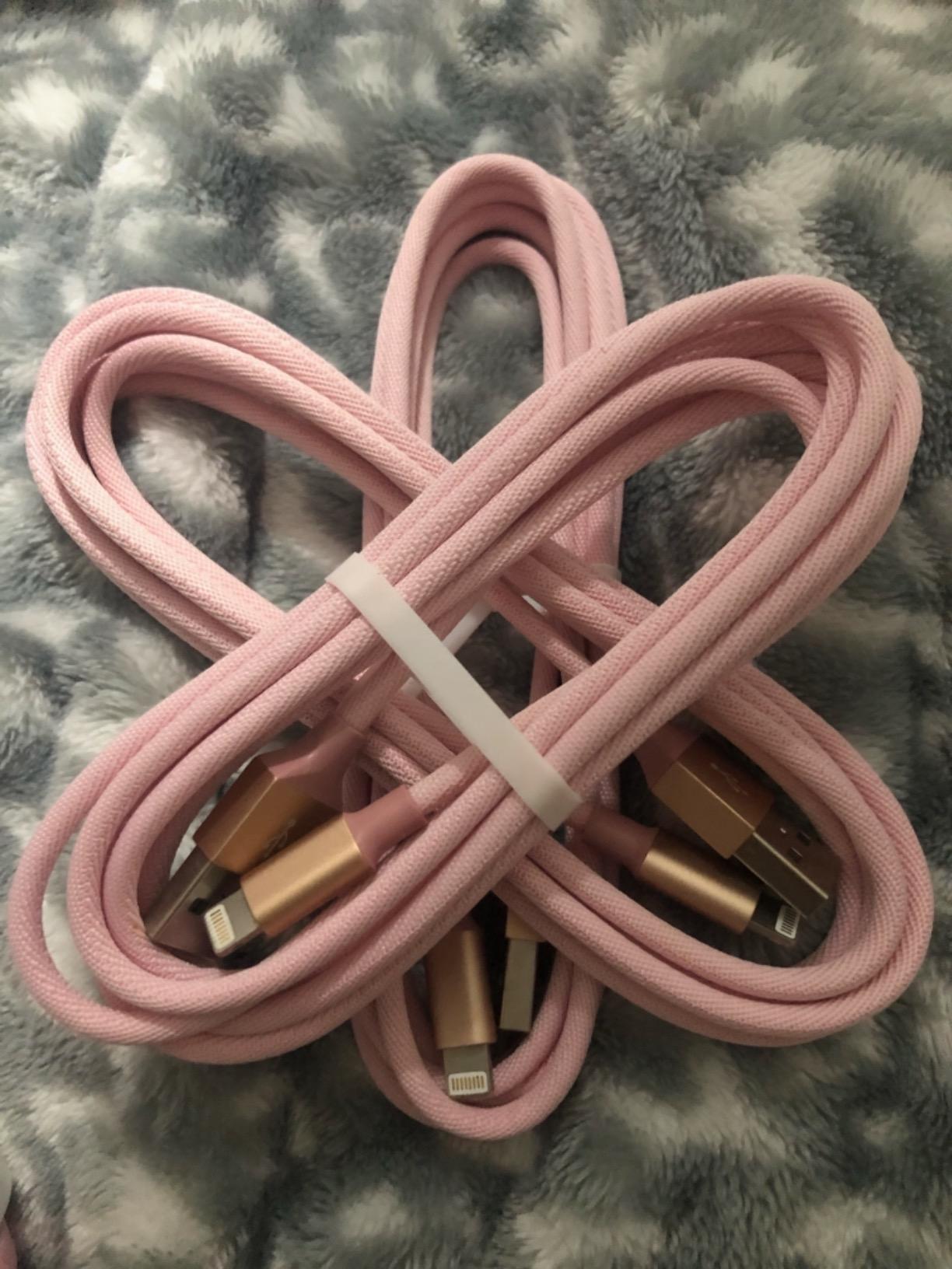 Quntis iPhone Charger Cable, 3 Pack 6FT MFi Certified USB