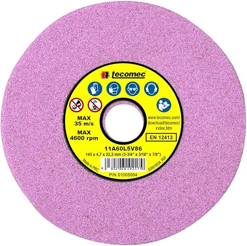 Tecomec Muela abrasiva OEM 316" cadena motosierra afilado sustituye OR534-316