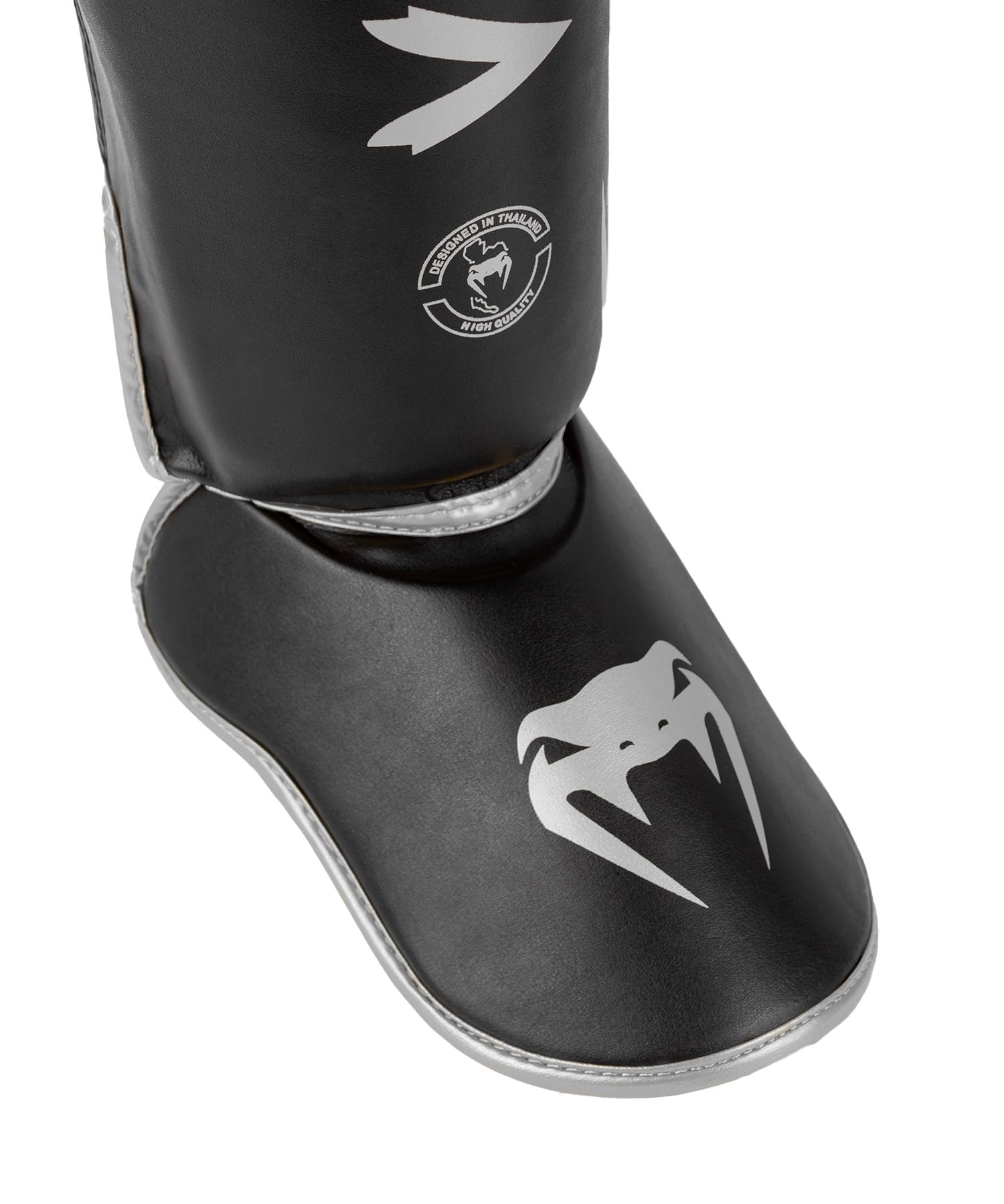 Venum Challenger Standup Shin Guards - Black/Silver | Amazon.com.br