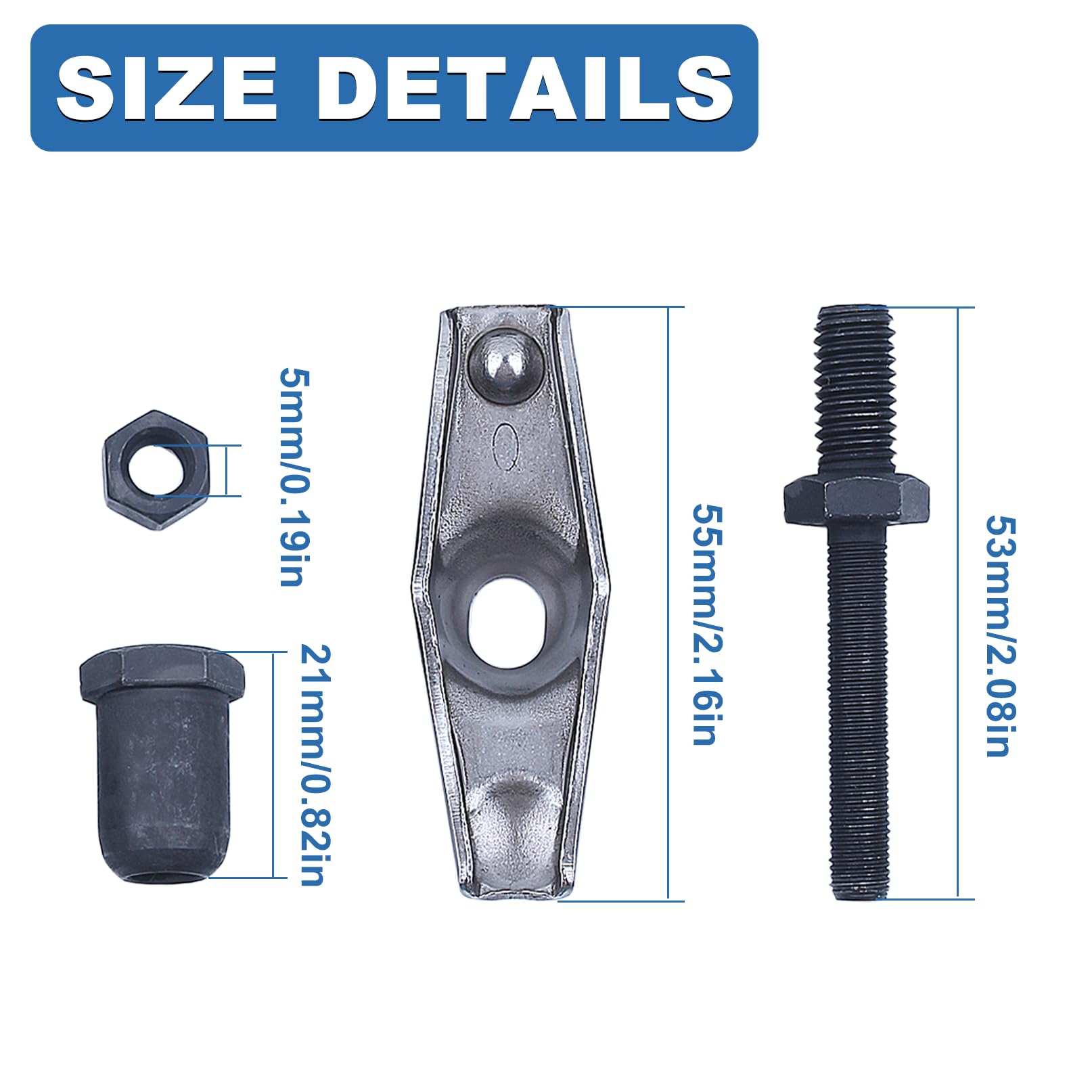 Kit Valvole E Accessori Motore Honda GX160 GX200 - Ricambio Per Rasaerba - Foto 6