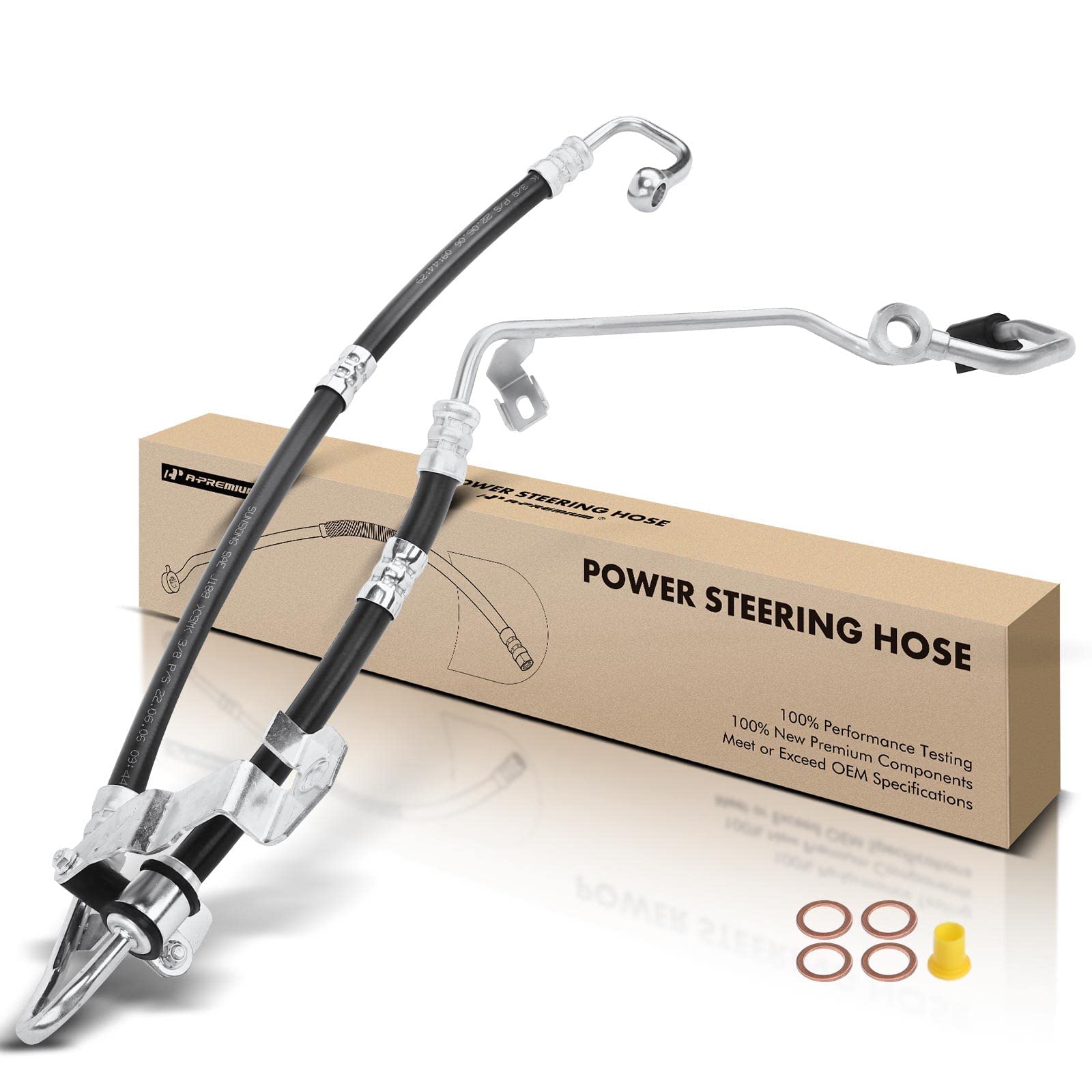 Amazon.com: A-Premium Power Steering Pressure Hose Line Assembly 